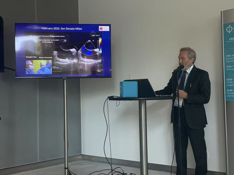 Groundbreaking PFO Occluder Case at CSI Frankfurt 2025
