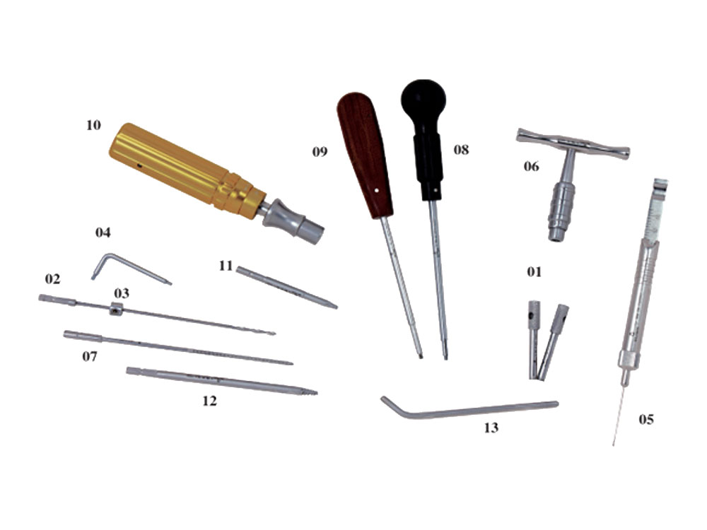 Instrument Set for Small Fragment Plates (LCP)