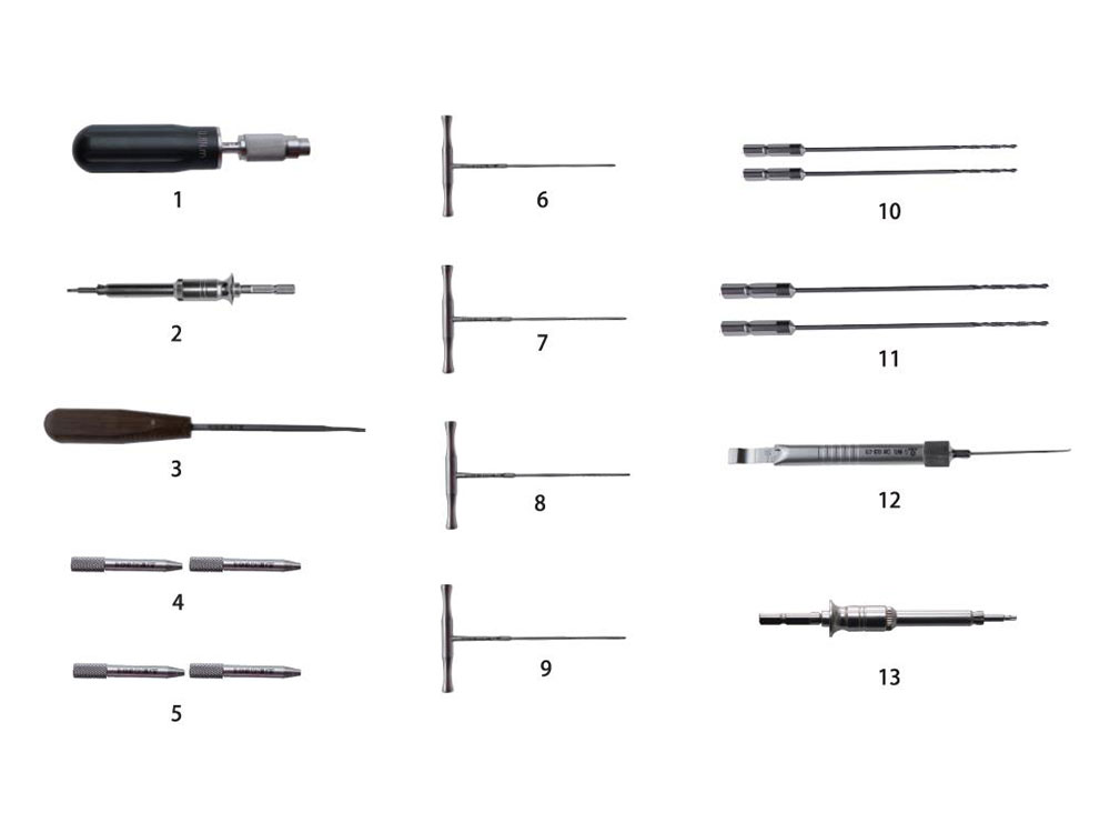 Instruments Set for Mini Locking Plates 2.4/2.7