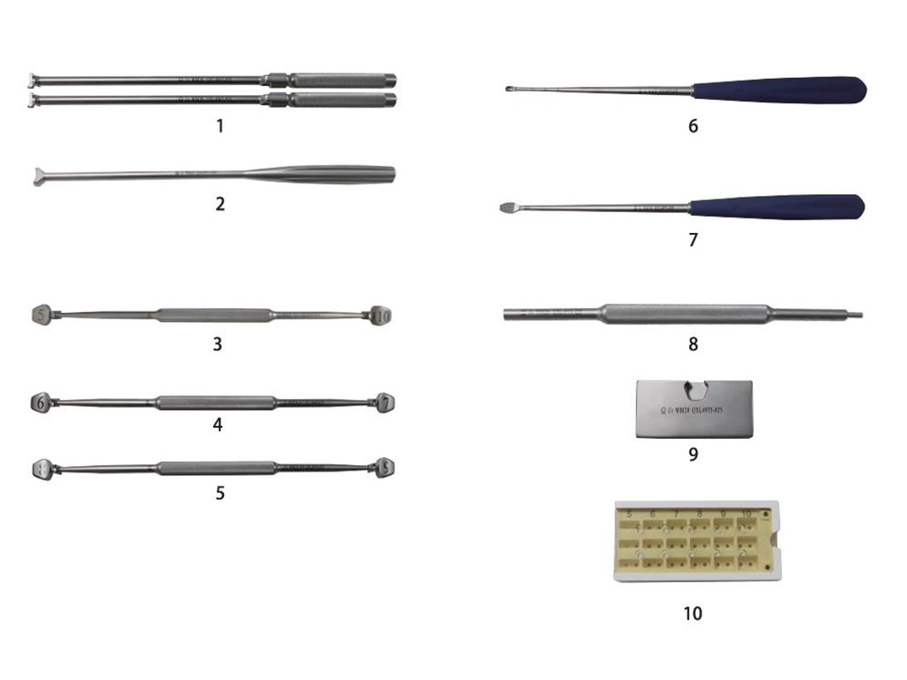 Instruments Set for Interbody Fusion Cage